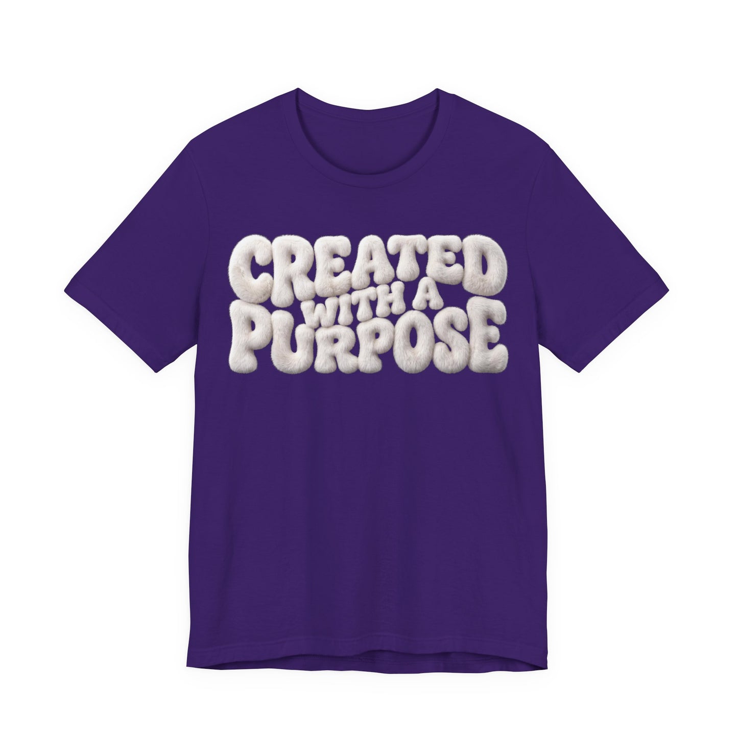 Created With A Purpose T-Shirt — Inspirational Christian Tee
